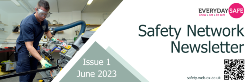 safety network newsletter issue 1 banner